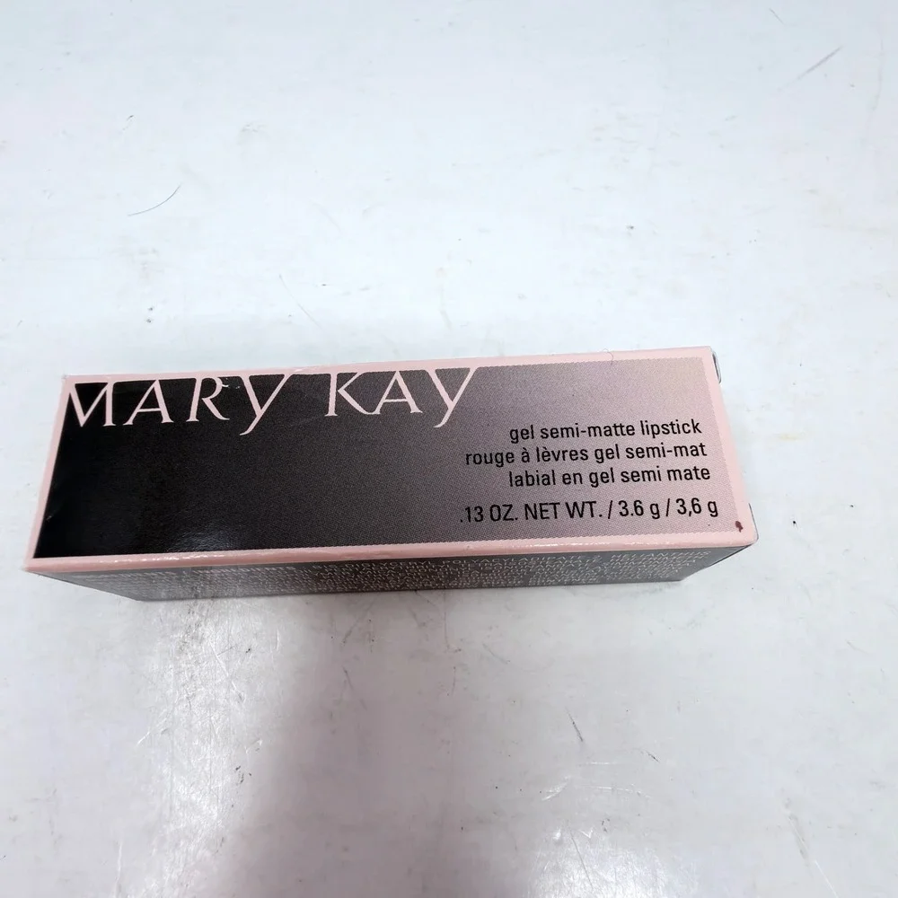 Mary Kay Gel Semi-Matte Lipstick Rich Truffle 089641 NIB New in Box 0.13 oz 3.6g